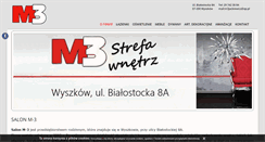 Desktop Screenshot of m3wyszkow.pl