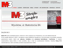 Tablet Screenshot of m3wyszkow.pl